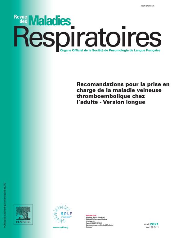 Revue Des Maladies Respiratoires